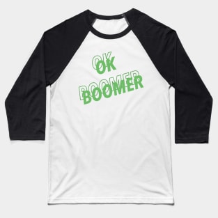Ok Boomer Baseball T-Shirt